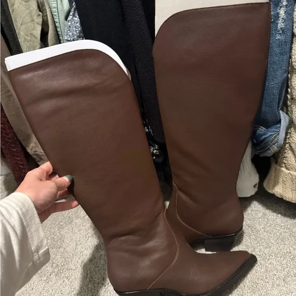 Raj Boots Chocolate Leather