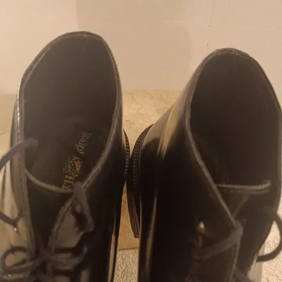 Ralph Harrison Men's Black Leather Chelsea Boots Sz 8