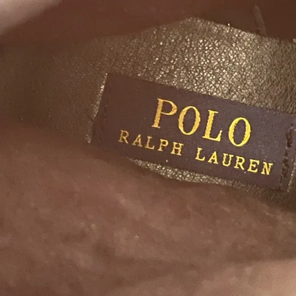 Ralph Lauren big girl size 4 suede boots, NEW