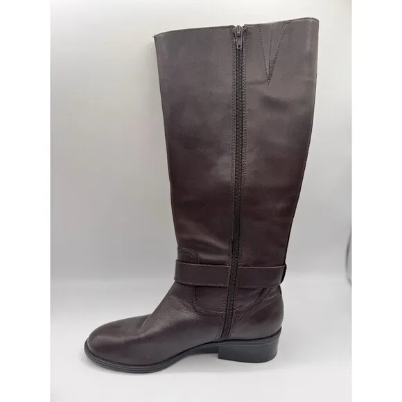 Ralph Lauren Brown Leather Riding Boots - Women’s Size 7B