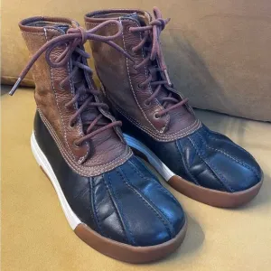 Ralph Lauren Declan leather duck boots 7D