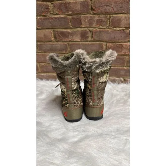 RealTree Max-1 Girl Camo Insulated Winter Boots Size 6 NEW