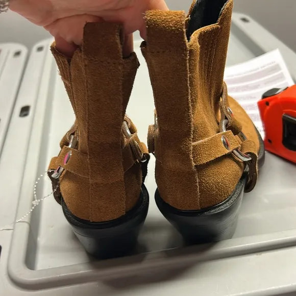 Rebecca Minkoff Brown Suede Ankle Boots