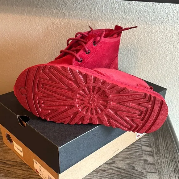 Red Suede UGG boots