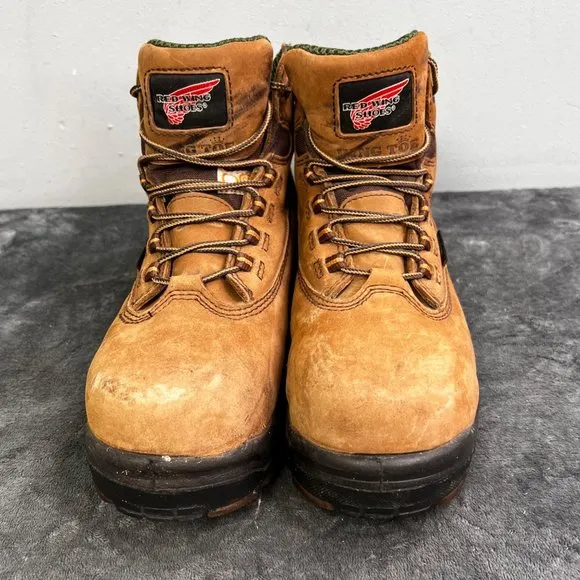 Red Wing King Toe Boots 3540 Women size 9 Waterproof Non Metallic Toe