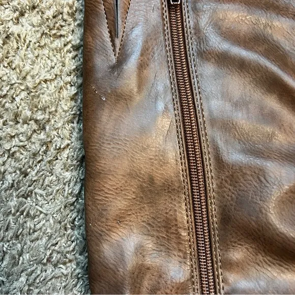 Rieker Brown Riding Boots with Sherpa Lining, Size 6 US or Size 37 EU
