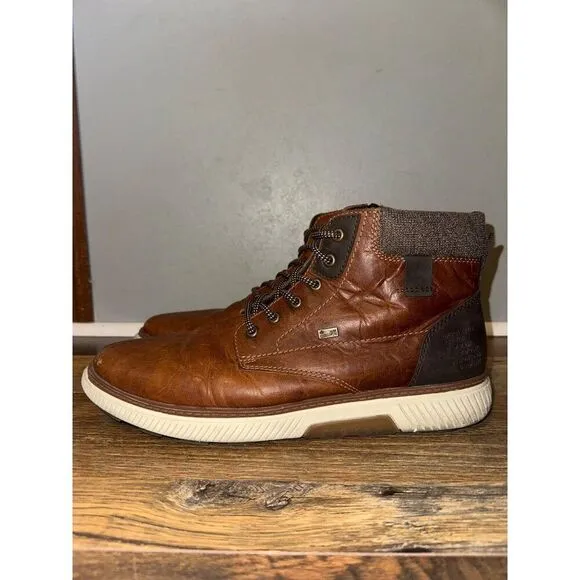 Rieker Waterproof Casual Lambs Wool Lined Boots With Rieker Tex - B3343-25 SZ 12