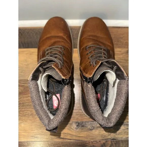 Rieker Waterproof Casual Lambs Wool Lined Boots With Rieker Tex - B3343-25 SZ 12