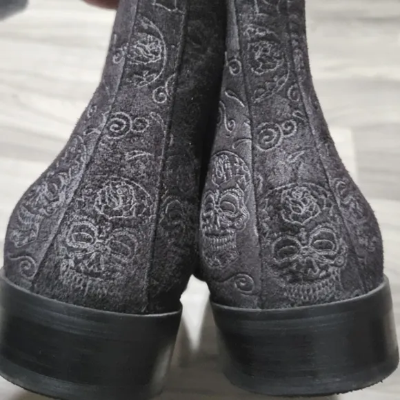 Robert Graham Dawson Skull Boots