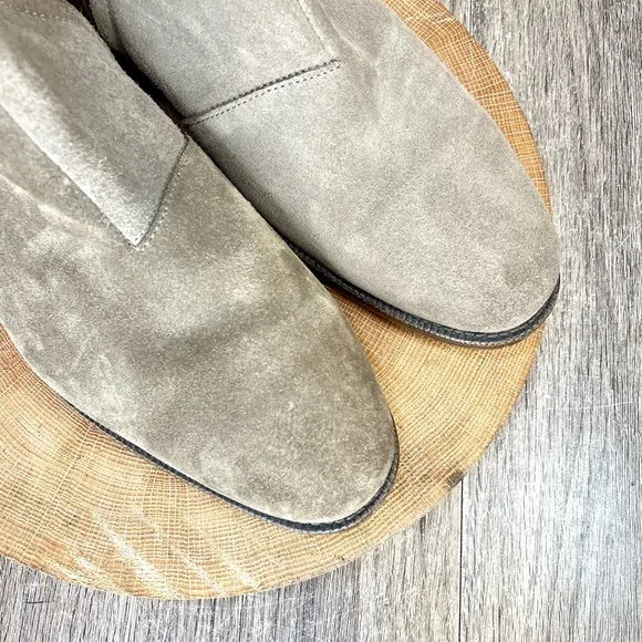 *Robert Wayne | Jacob Suede Ankle Zip Boots Size 10D