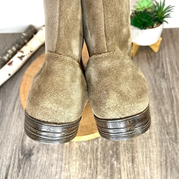 *Robert Wayne | Jacob Suede Ankle Zip Boots Size 10D