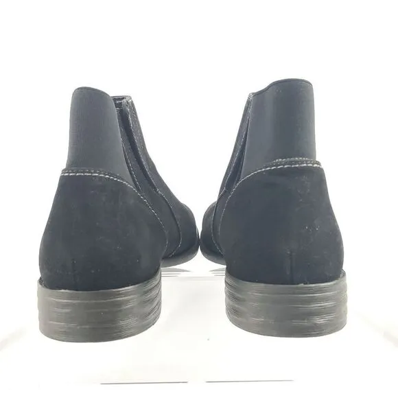 Robert Wayne men’s Black Chelsea suede Boots size 12