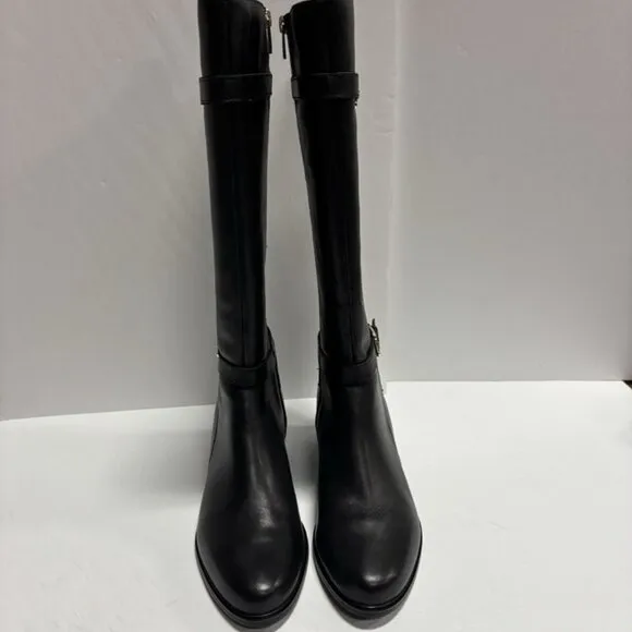 Rockport Women’s Harper Black Riding Boots, Size 8.5 M