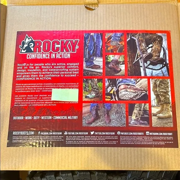 ROCKY - AlphaForce Zipper Waterproof Tactical Boots