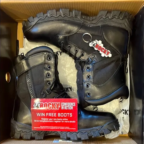 ROCKY - AlphaForce Zipper Waterproof Tactical Boots