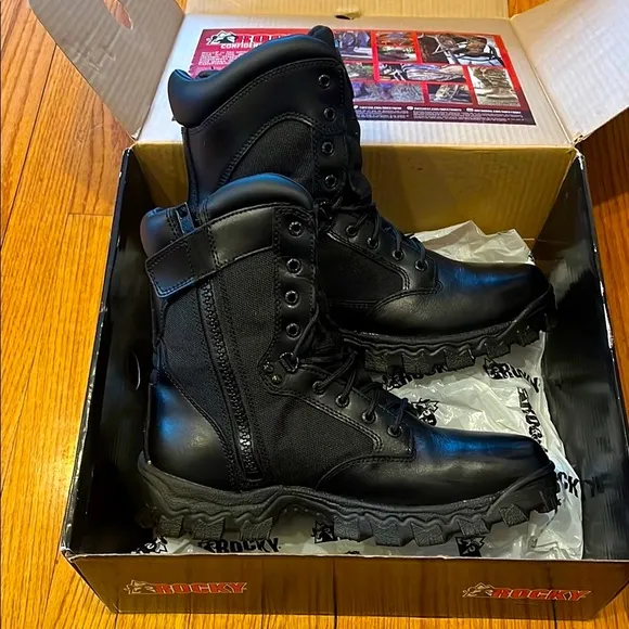 ROCKY - AlphaForce Zipper Waterproof Tactical Boots