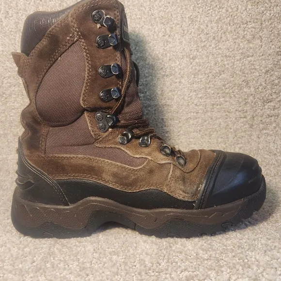 Rocky Boots Mens 6 Waterproof Hunting Boots 1000g In Foot 600g In Shaft Camo