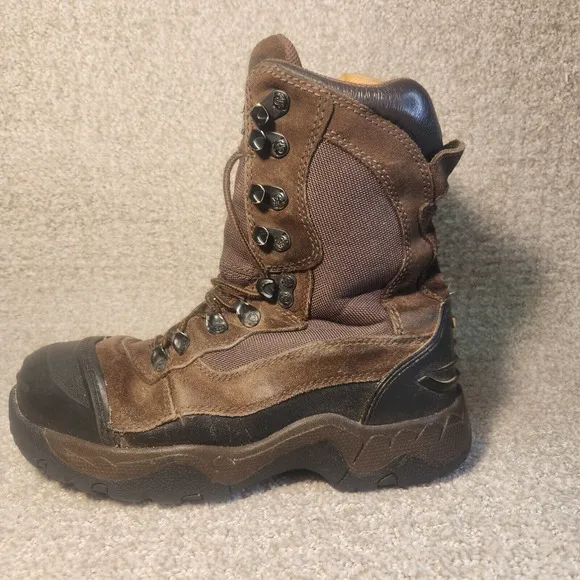 Rocky Boots Mens 6 Waterproof Hunting Boots 1000g In Foot 600g In Shaft Camo