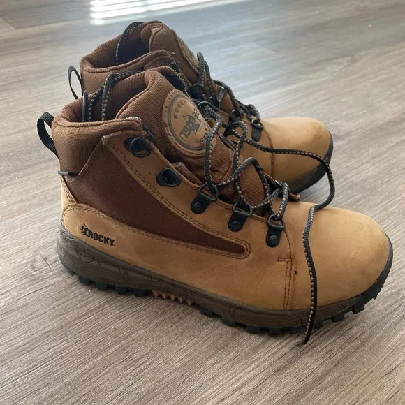 Rocky Kids Boots in Brown and Black