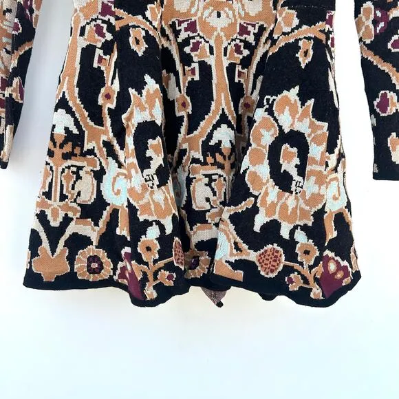 Ronny Kobo Annis Sweater Dress Long Sleeve Knit Mini Fit And Flare Medium