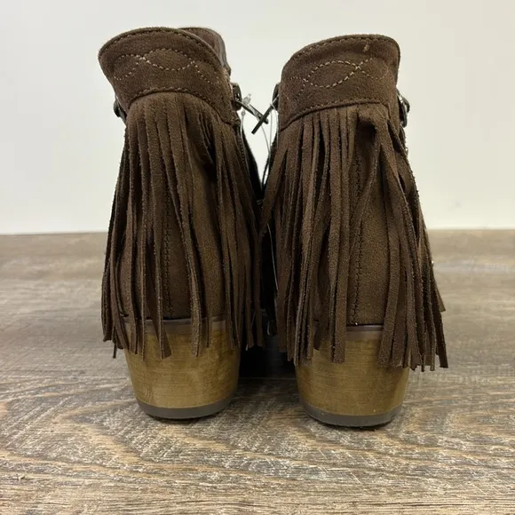 Roper Women’s Fringy Western Ankle Boots Size 5