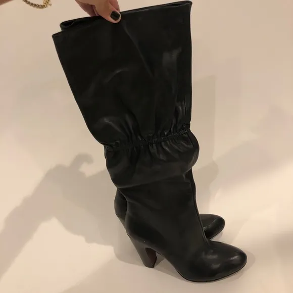 Rosegold Perry NWT Black Leather Boots