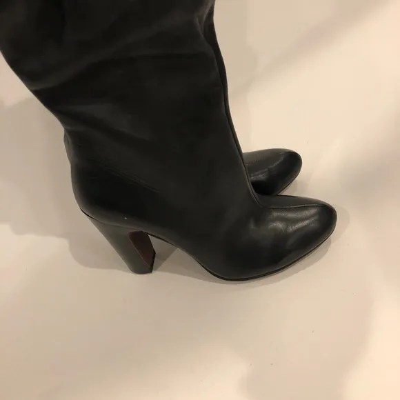 Rosegold Perry NWT Black Leather Boots
