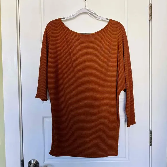 Sadie &amp; Sage Chloe Sweater Dress Size, Camel Brown, Size Small