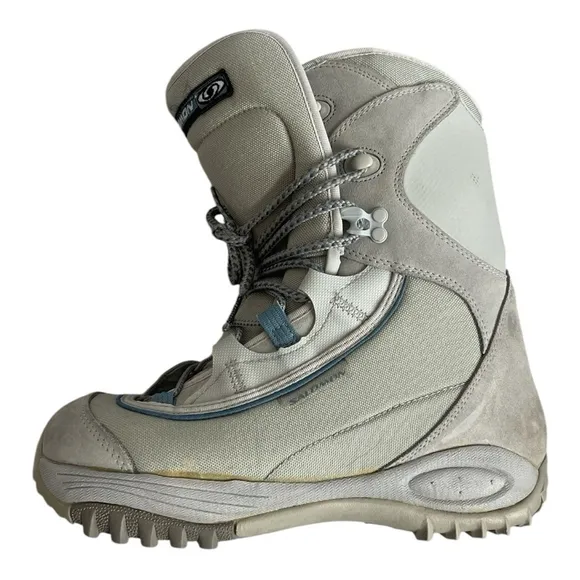 SALOMON Synapse Women's Snowboard Boots Lace Up Snow Shoes Size 10