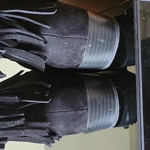 Sam Edelman Abbey Minnie Fringe Boots