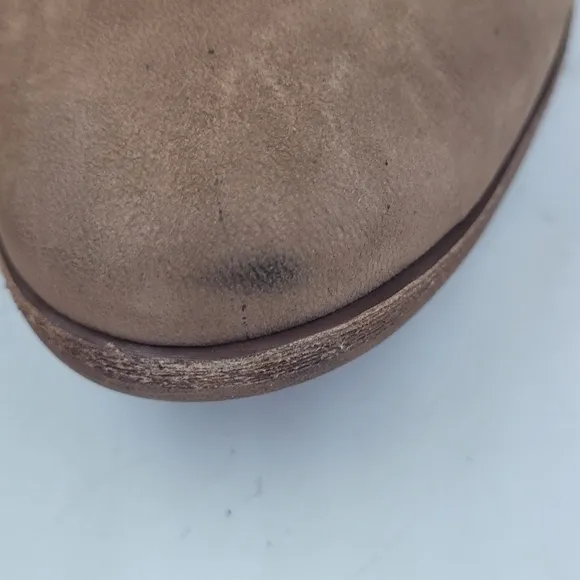 Sam Edelman Brown Suede Packer Ankle Boots Size 10