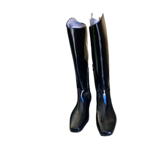 Sam Edelman Cesar Black Riding Boots Size 7 NIB