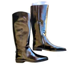 Sam Edelman Cesar Black Riding Boots Size 7 NIB
