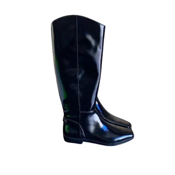 Sam Edelman Cesar Black Riding Boots Size 7 NIB
