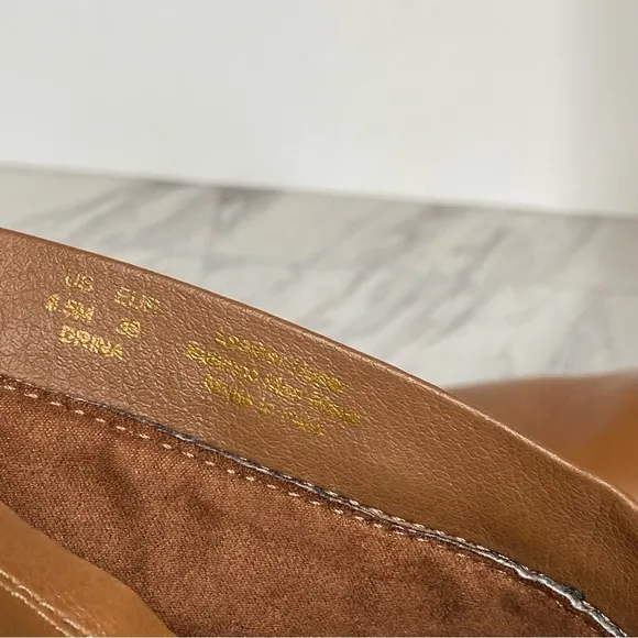 Sam Edelman Drina Brown Leather Riding Boot 8 1/2 M
