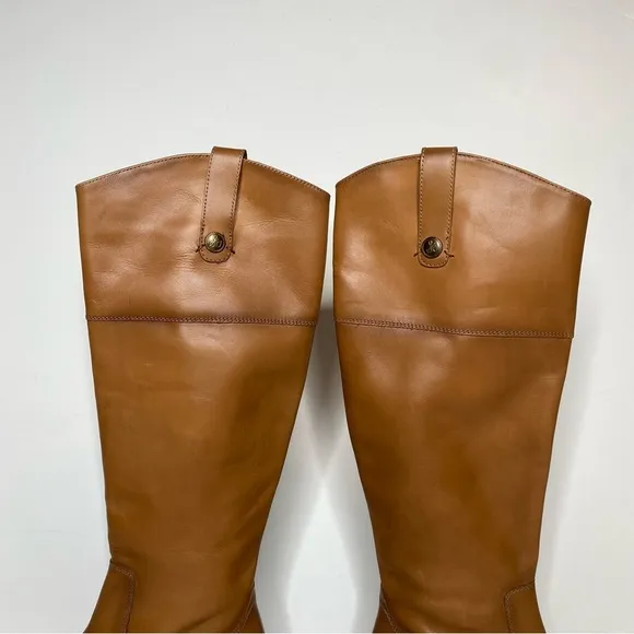 Sam Edelman Drina Brown Leather Riding Boot 8 1/2 M