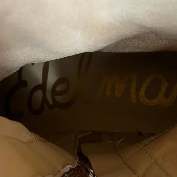 SAM EDELMAN FREDA TALL LEATHER RIDING BOOTS BROWN NWOT WOMEN'S SIZE 6.5