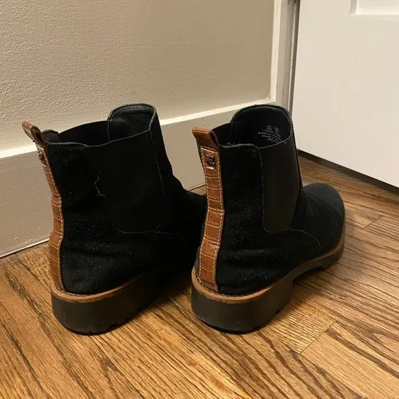 Sam Edelman | Jaclyn Boots Black Waterproof Suede | Great Condition