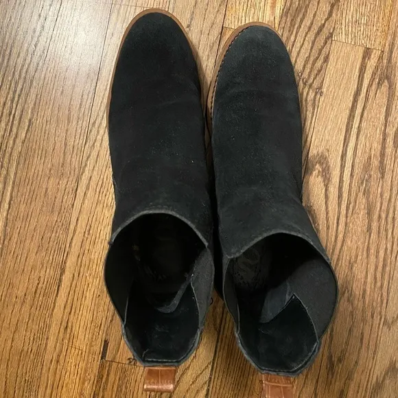 Sam Edelman | Jaclyn Boots Black Waterproof Suede | Great Condition