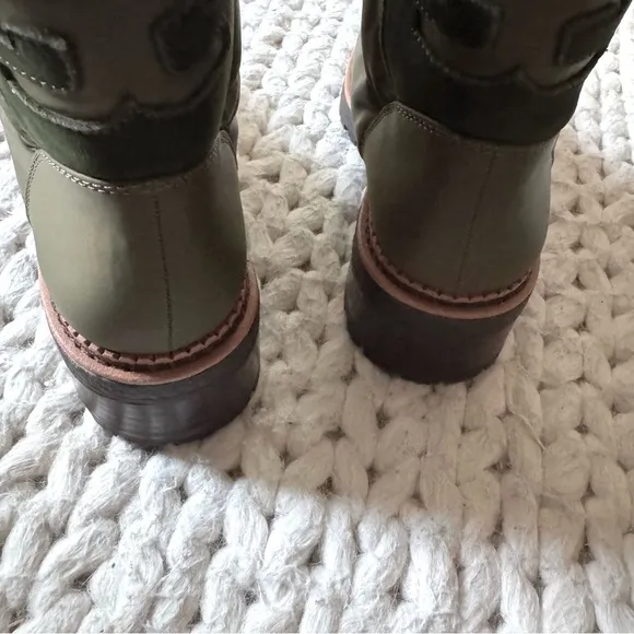 Sam Edelman Jalissa Puffer Boots, size 6.5