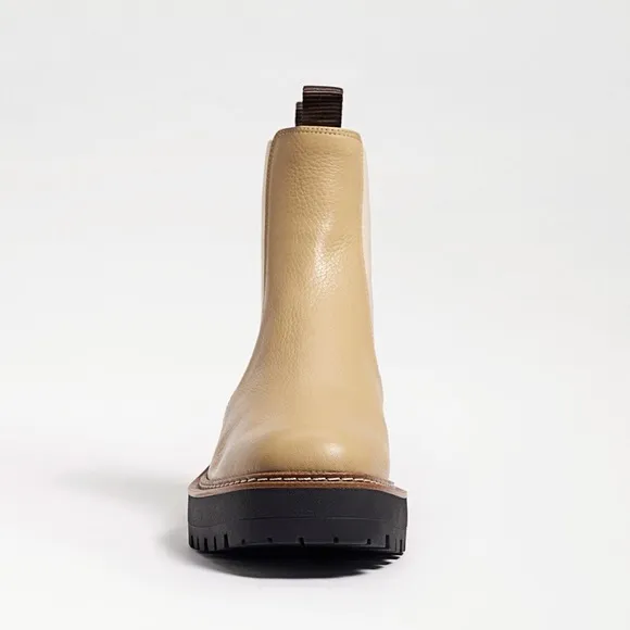 Sam Edelman Laguna Lug-Sole Leather Combat Boots Size 11, New in Box $170