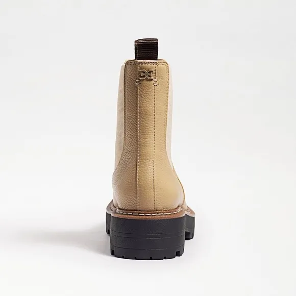 Sam Edelman Laguna Lug-Sole Leather Combat Boots Size 11, New in Box $170
