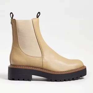 Sam Edelman Laguna Lug-Sole Leather Combat Boots Size 11, New in Box $170