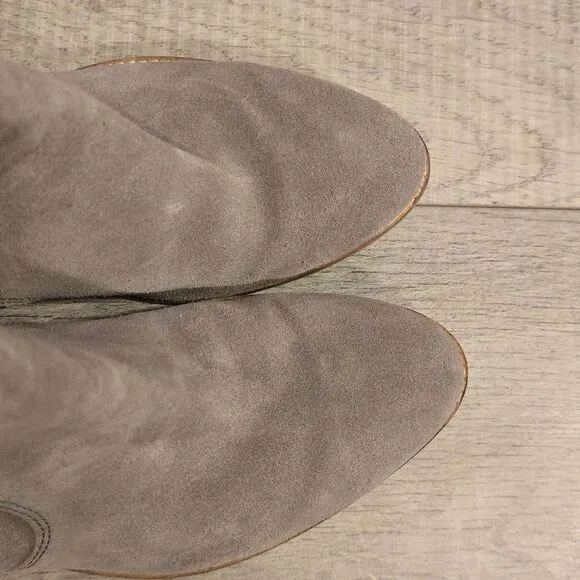 Sam Edelman Marielle Ankle Boots In grey suede 6.5