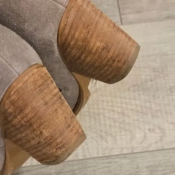 Sam Edelman Marielle Ankle Boots In grey suede 6.5