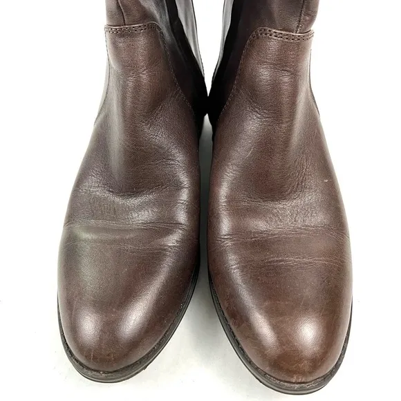 Sam Edelman Patton 2 Brown Leather Riding Boots - Size 8