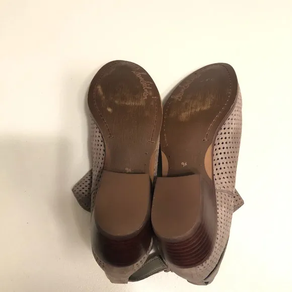Sam Edelman Paula Suede Perforated Booties Ankle