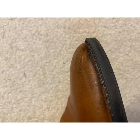 Sam Edelman Penny Riding Leather Boots 9.5 Tan