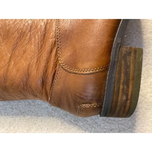 Sam Edelman Penny Riding Leather Boots 9.5 Tan