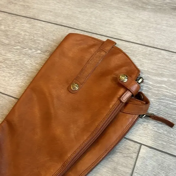 Sam Edelman penny wide soft camel leather riding boots size 5